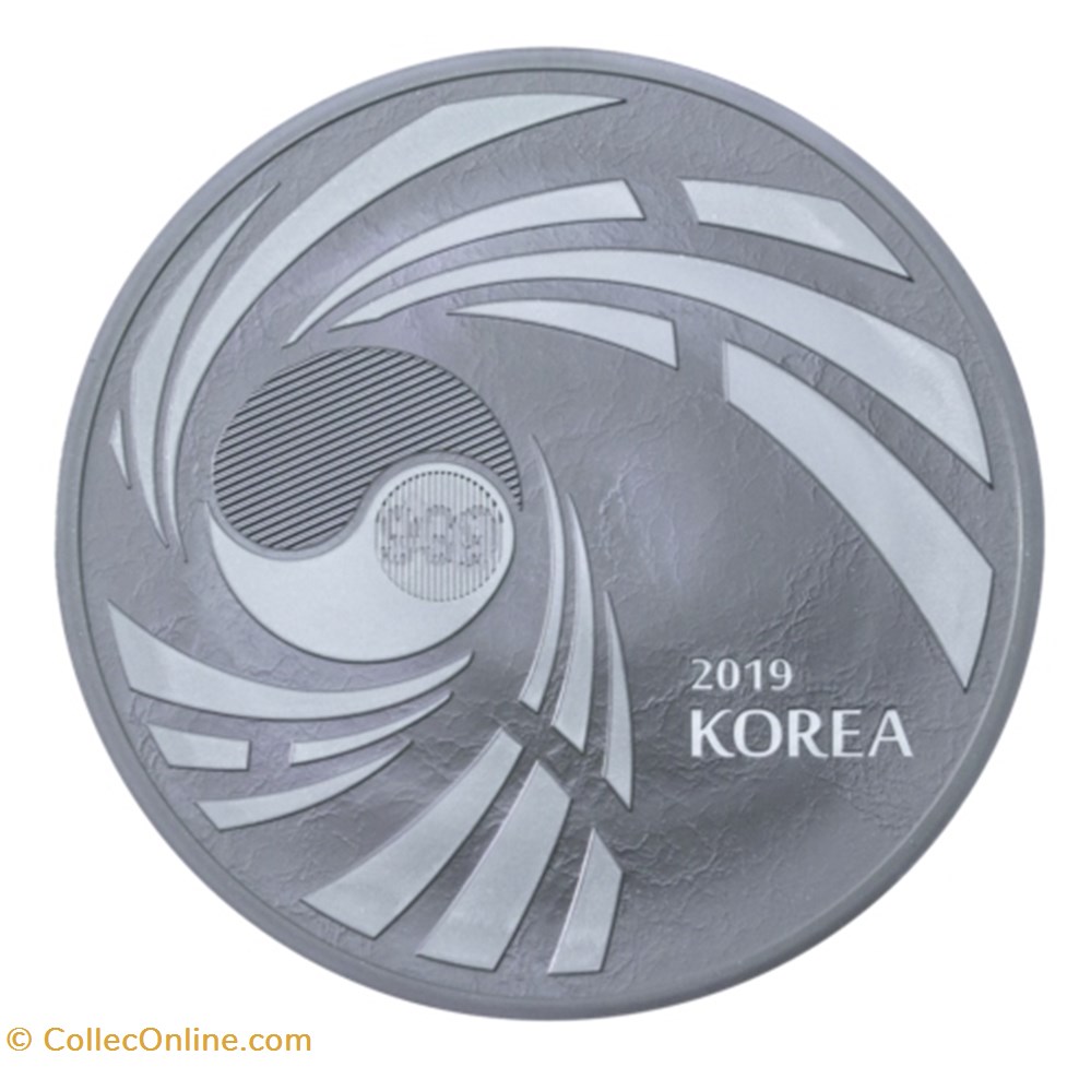 monnaie 2019 taekwondo
