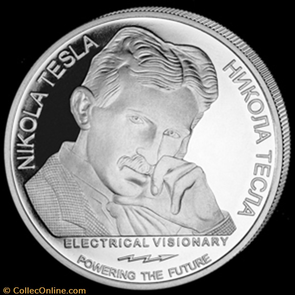 2018 NIKOLA TESLA : ALTERNATING CURRENT monnaie 2018 nikola tesla alternating current