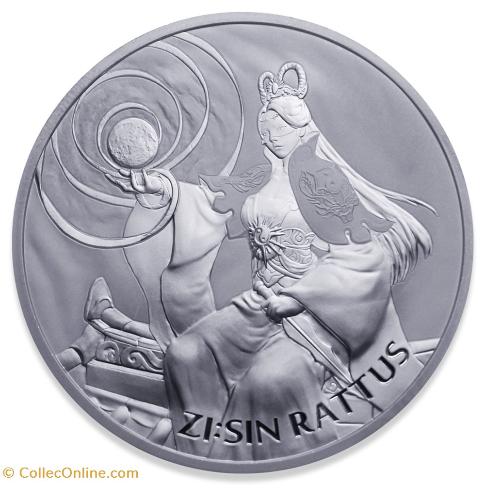 2020 ZI : SIN RATTUS monnaie 2020 zi sin rattus