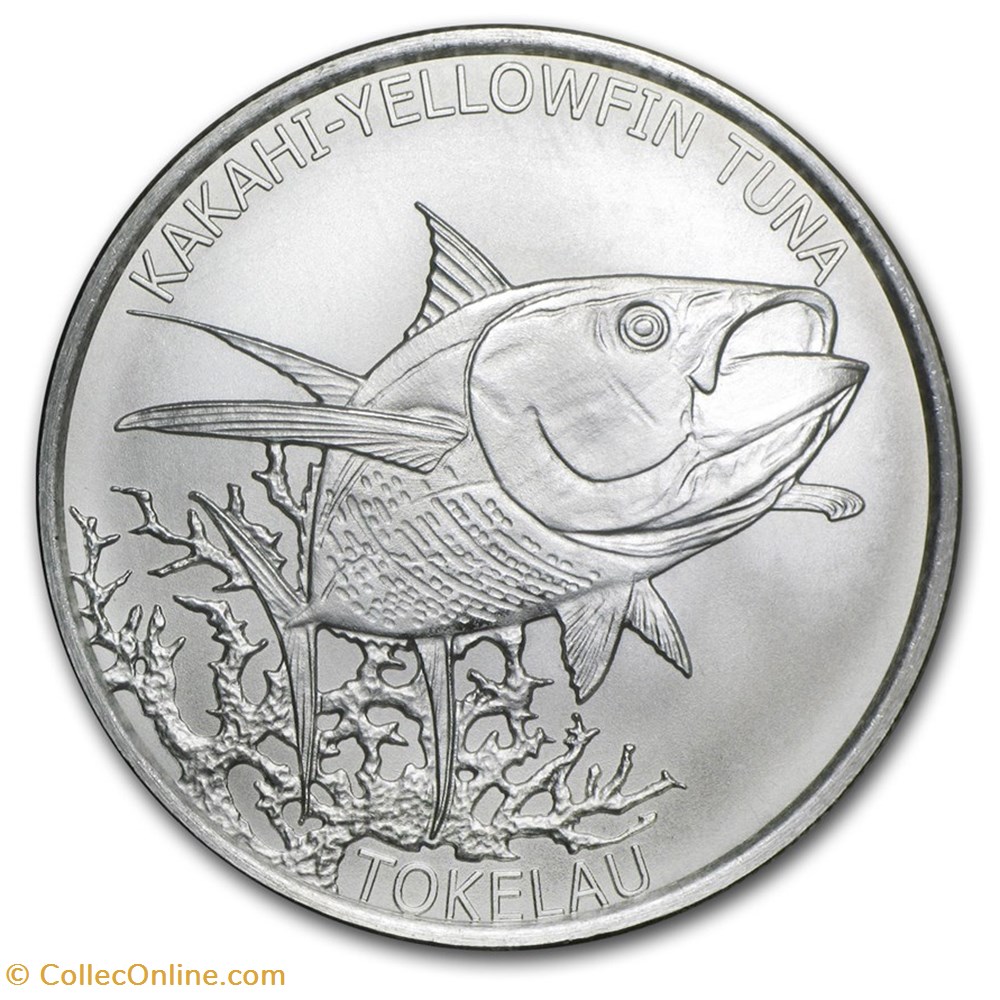 2014 KAKAHI-YELLOWFIN TUNA monnaie 2014 kakahi yellowfin tuna