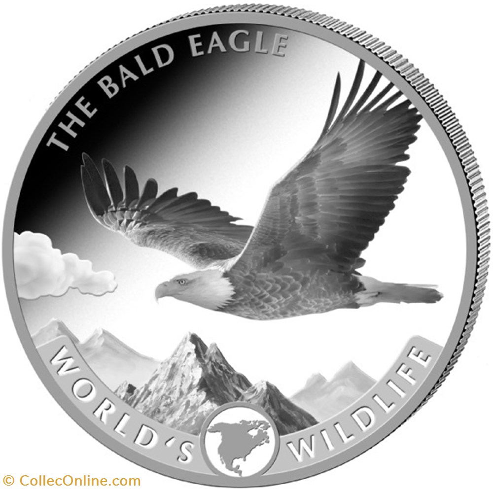 monnaies 2021 the bald eagle