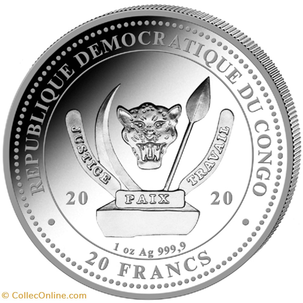 2020 PREHISTORIC LIFE : TYRANNOSAURUS REX monnaie 2020 prehistoric life tyrannosaurus rex