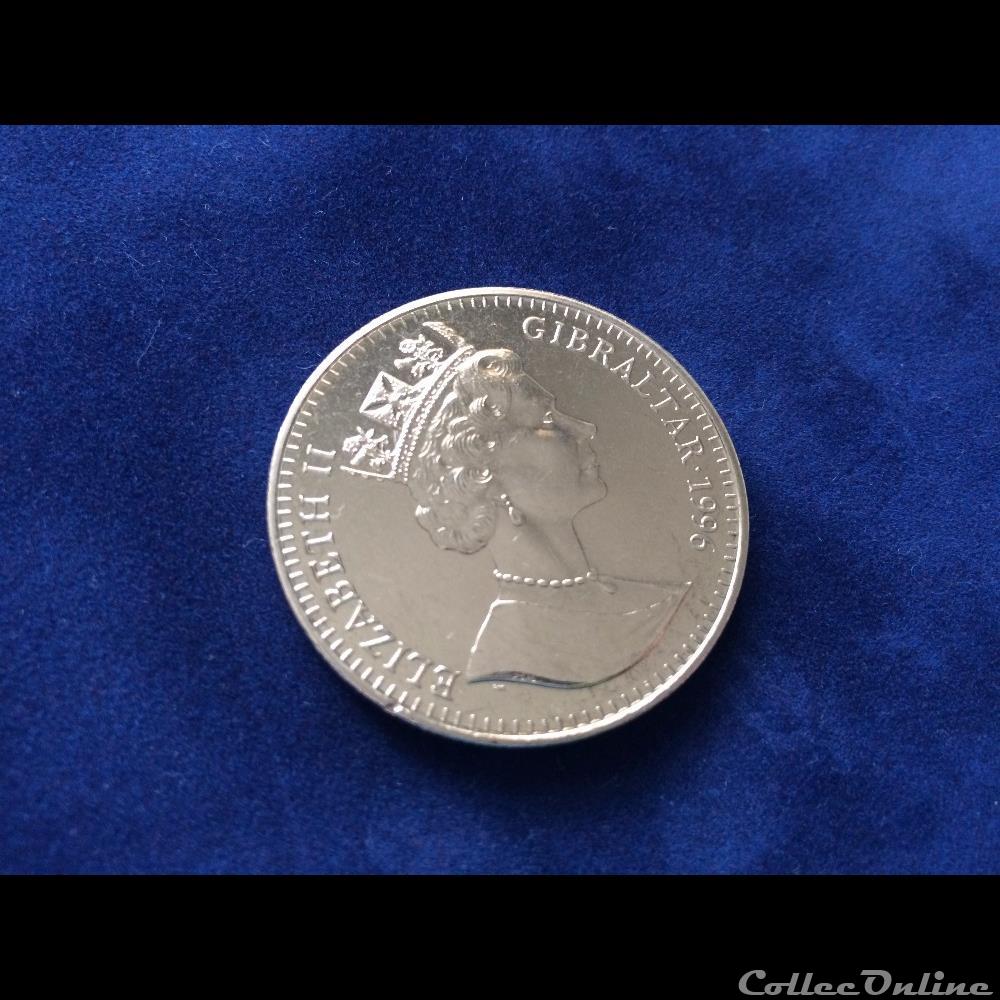 monnaie monde gibraltar 1 crown 1996