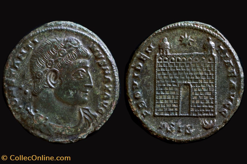 RCV 16253 Constantine I, BI Centenionalis, Siscia 328-29 AD coins ancient to roman republican imperial rcv 16253 constantine i bi centenionalis siscia 328 29 ad