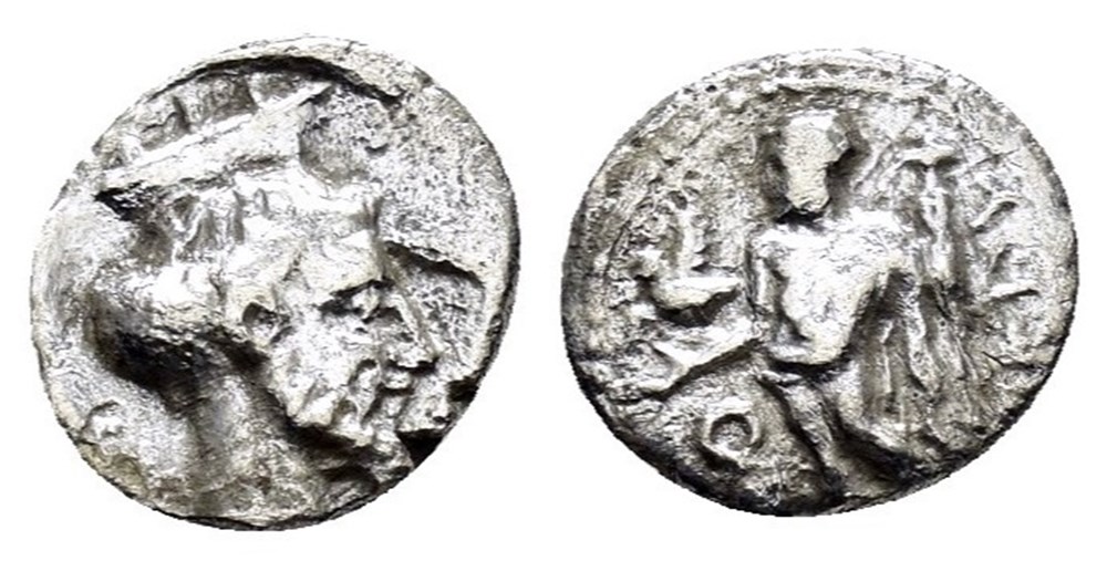 coins ancient to greek gcv 5564 cilicia tiribazos