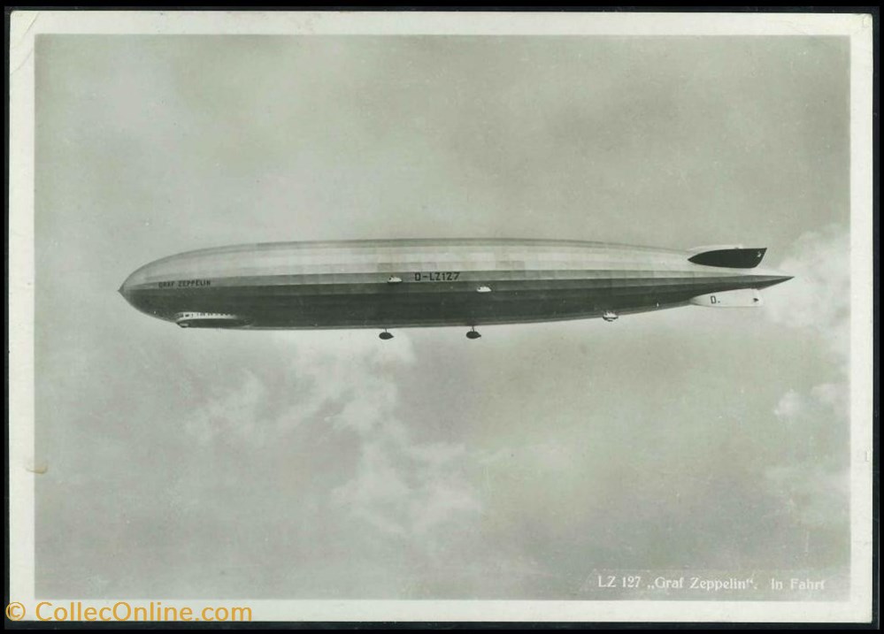 1. Zeppelin Postcard. Berlin (?) -Zurich 1930, Graf Zeppelin card. postcards europe germany 1 zeppelin postcard berlin zurich 1930 graf zeppelin card
