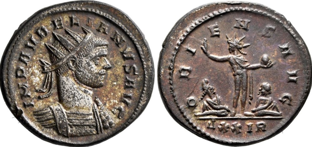 RCV 11571 - Aurelian BI Antoninianus coins ancient romans imperial and republican rcv 11571 aurelian bi antoninianus