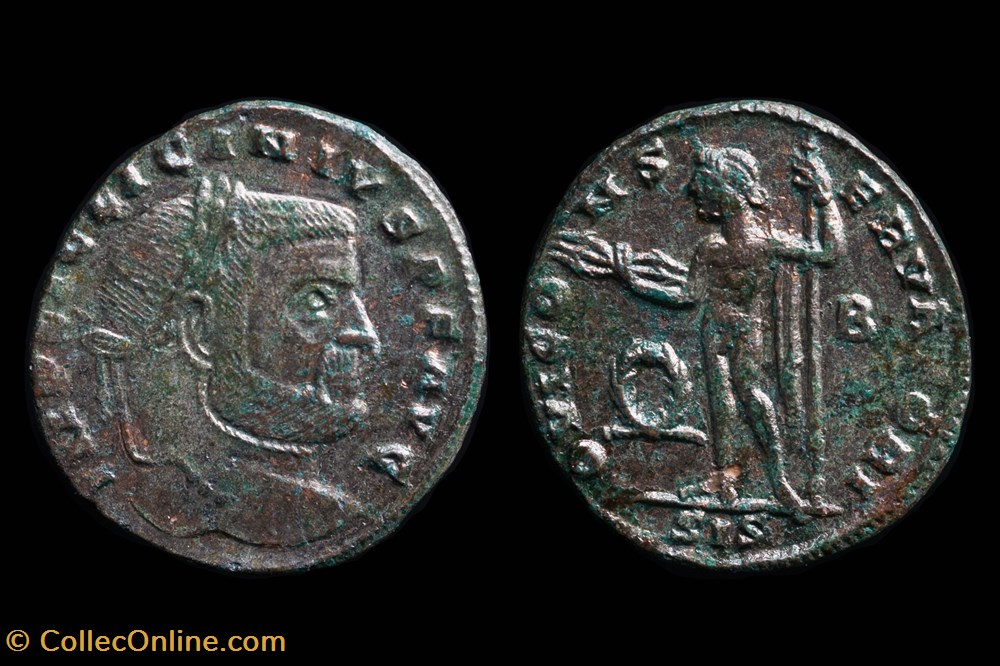 RCV 15205 Licinius BI Follis, Siscia coins ancient to romans imperial and republican rcv 15205 licinius bi follis siscia