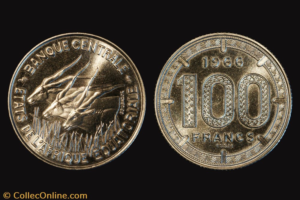 coin to colonial essai 1966 french west africa 100 francs