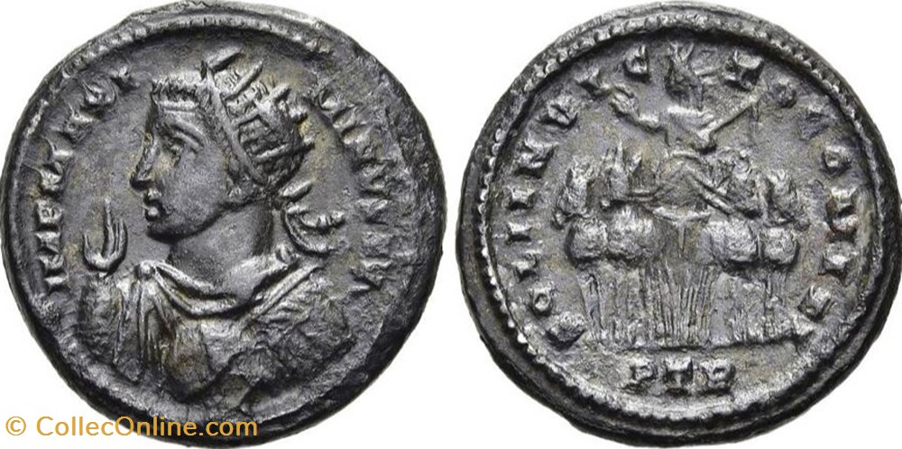 RCV 14822 Maximinus II Daia, 309-313 AD. BI argenteus coins ancient to romans imperial and republican rcv 14822 maximinus ii daia 309 313 ad bi argenteus