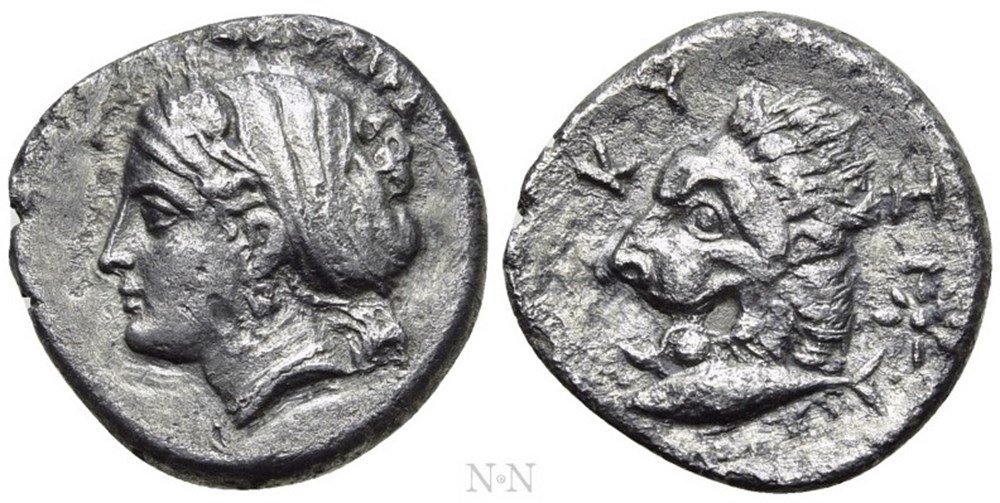 coins ancient to greek gcv 3858 mysia kyzikos drachm circa 390 341 0 bc