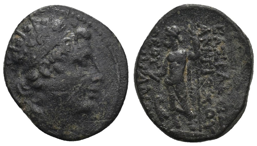 GCV 6991 Seleukid kingdom, Antiochos IV Epiphanes 175-164 BC coins ancient to greek gcv 6991 seleukid kingdom antiochos iv epiphanes 175 164 bc