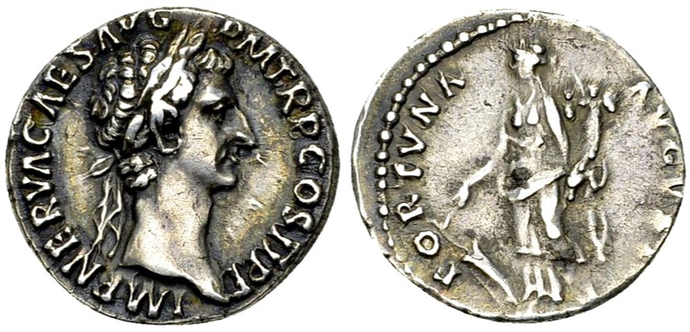RCV 3025 - Nerva 96-98 AD. AR Denarius, Rome 96 AD coins ancient to romans imperial and republican rcv 3025 nerva 96 98 ad ar denarius rome 96 ad