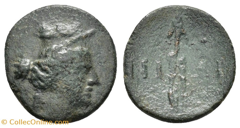 coins ancient to greek pisidia isinda circa 1st century bc ae13