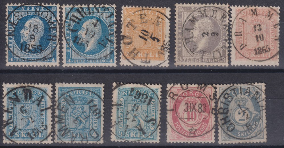 stamps europe norway nk3 22
