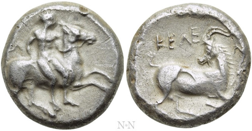 GCV 5530. Cilicia, Kelendris. AR Stater, circa 410-375 BC coins ancient to greek gcv 5530 cilicia kelendris ar stater circa 410 375 bc