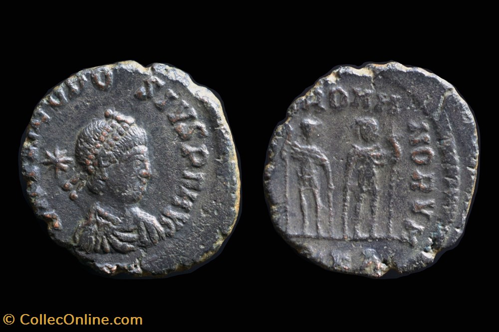 RCV 21198 Theodosius II, 402-50 AD. AE Follis, Cyzicus 408-15 AD coins antique b to roman republican imperial rcv 21198 theodosius ii 402 50 ad ae follis cyzicus 408 15 ad