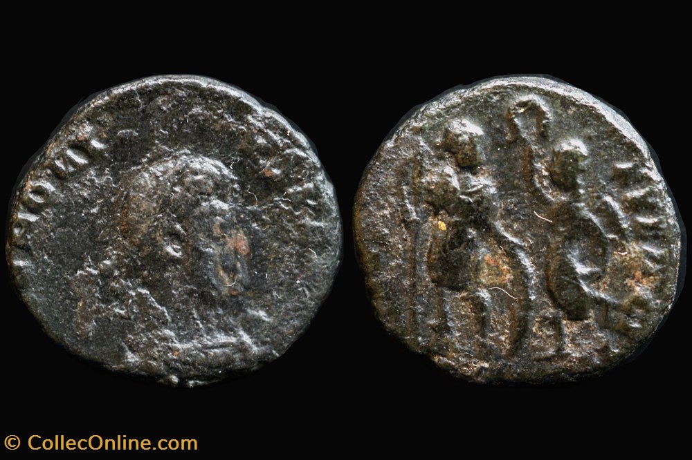 coins antique b to roman republicain imperial rcv 21032 honorius ae4 alexandria 395 401 ad