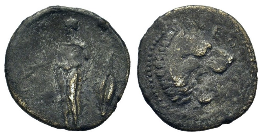 GCV 0837 Sicily, Leontini AR Litra, circa, c. 450-440 BC coins ancient to greek gcv 0837 sicily leontini ar litra circa c 450 440 bc