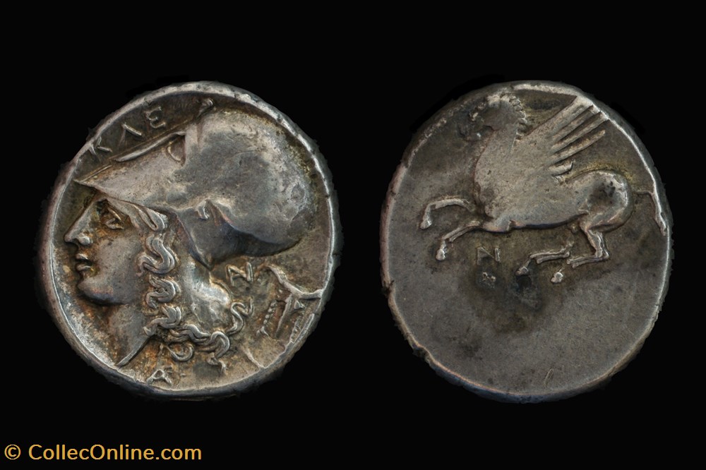 Akarnania, Anaktorion Stater coins ancient greek akarnania anaktorion stater