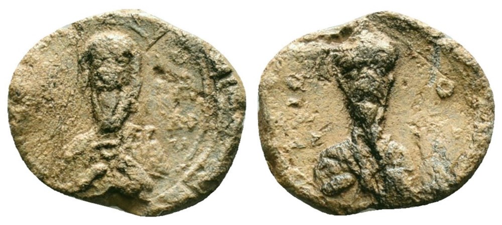 Lead seal Byzantine/Crusader art antiquities seals lead seal byzantine crusader