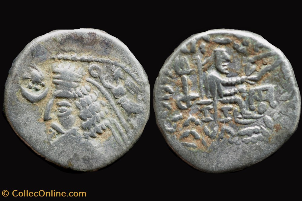 Parthia - Phraatakes 2 BC-5 AD, Sellwood 56.13 coin ancient to elymai parthian and sassanid parthia phraatakes 2 bc 5 ad sellwood 56 13