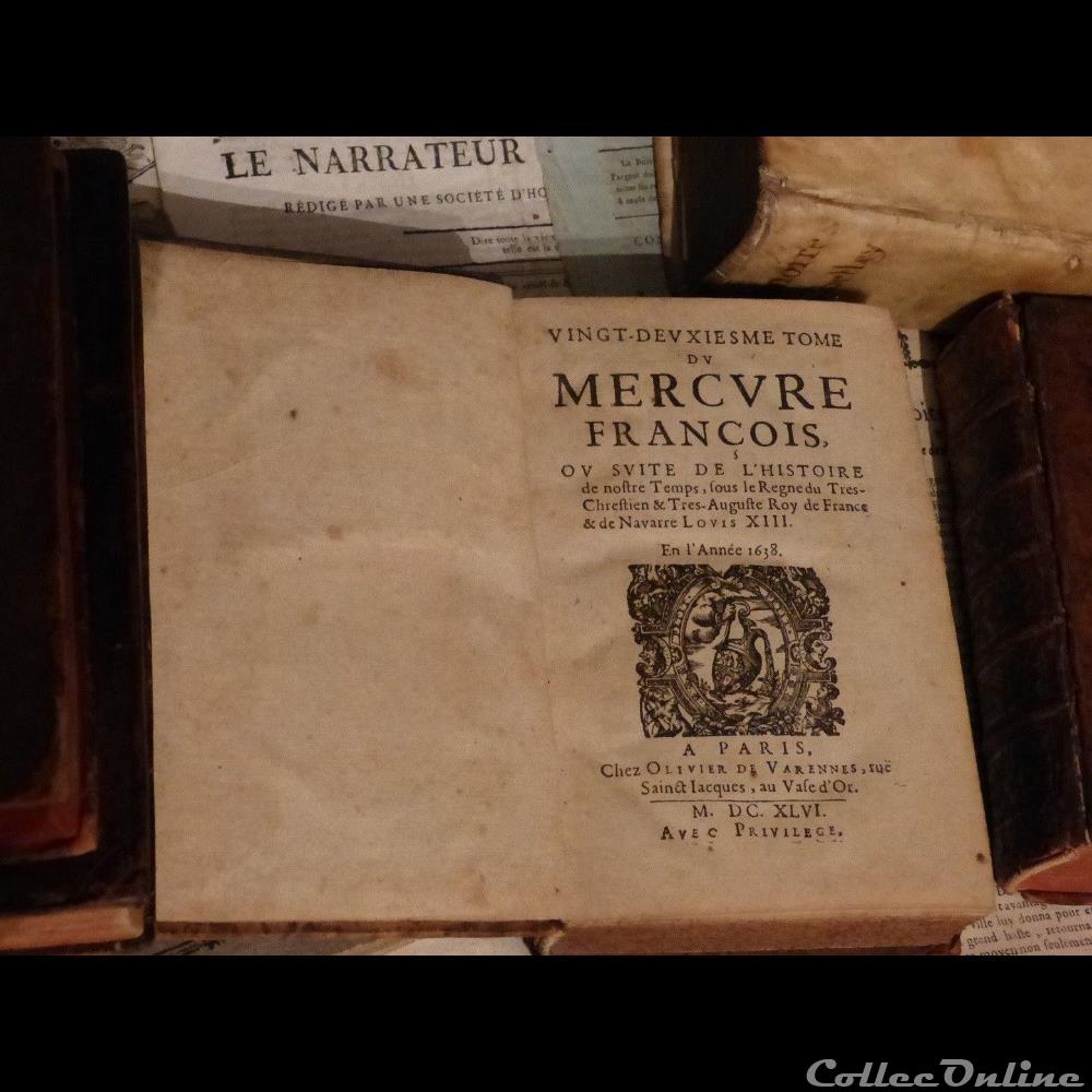 Les ancêtres de la presse: le Mercure François livre bd revue les ancetres de la presse le mercure francois