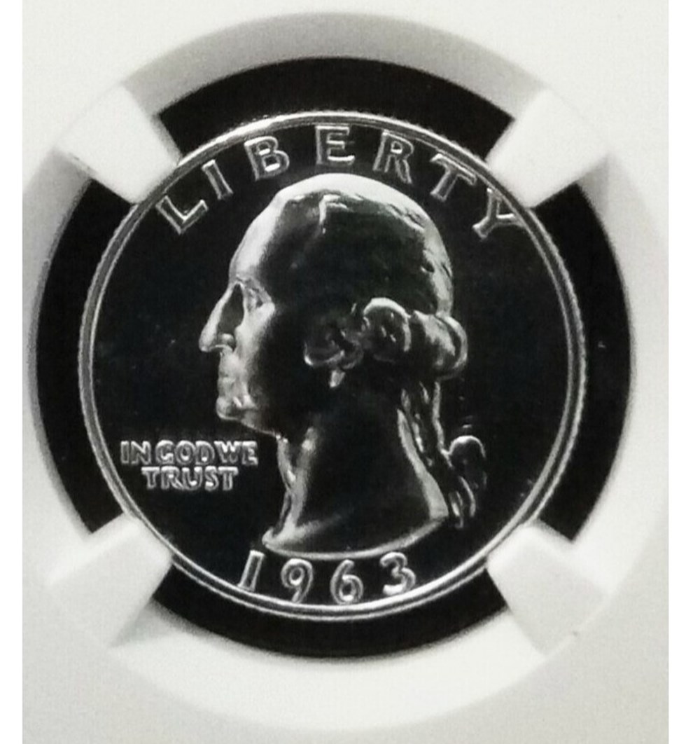 1963 PR-69 25C coins 1963 pr 69 25c