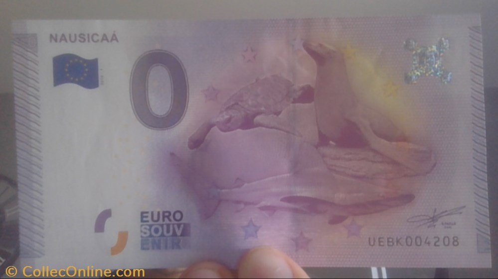 NAUSICAA billet souvenir france nausicaa