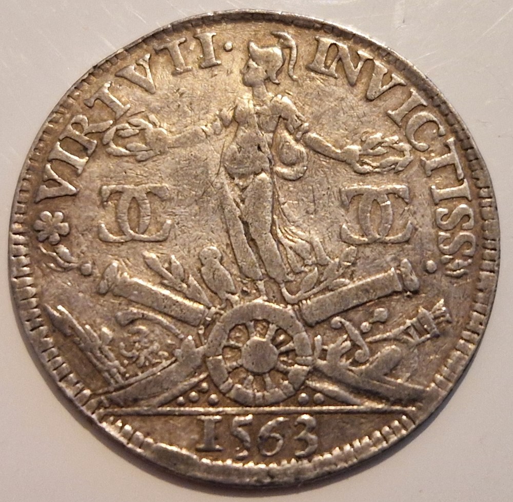 Charles IX-Jeton ARTILLERIE Jean d'Estrées 1563 monnaies charles ix jeton artillerie jean estrees 1563