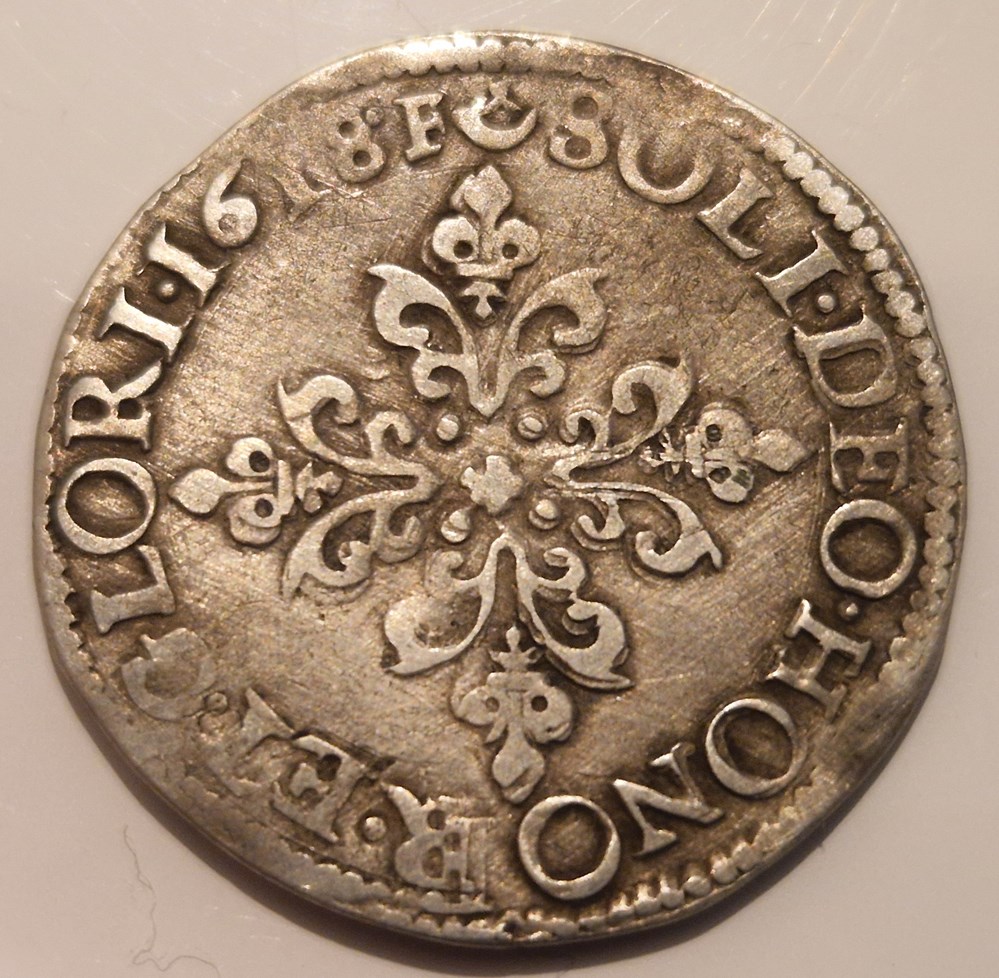 1/2 Franc Maurice de Nassau 1618- Principauté d'Orange monnaies 1 2 franc maurice de nassau 1618 principaute orange
