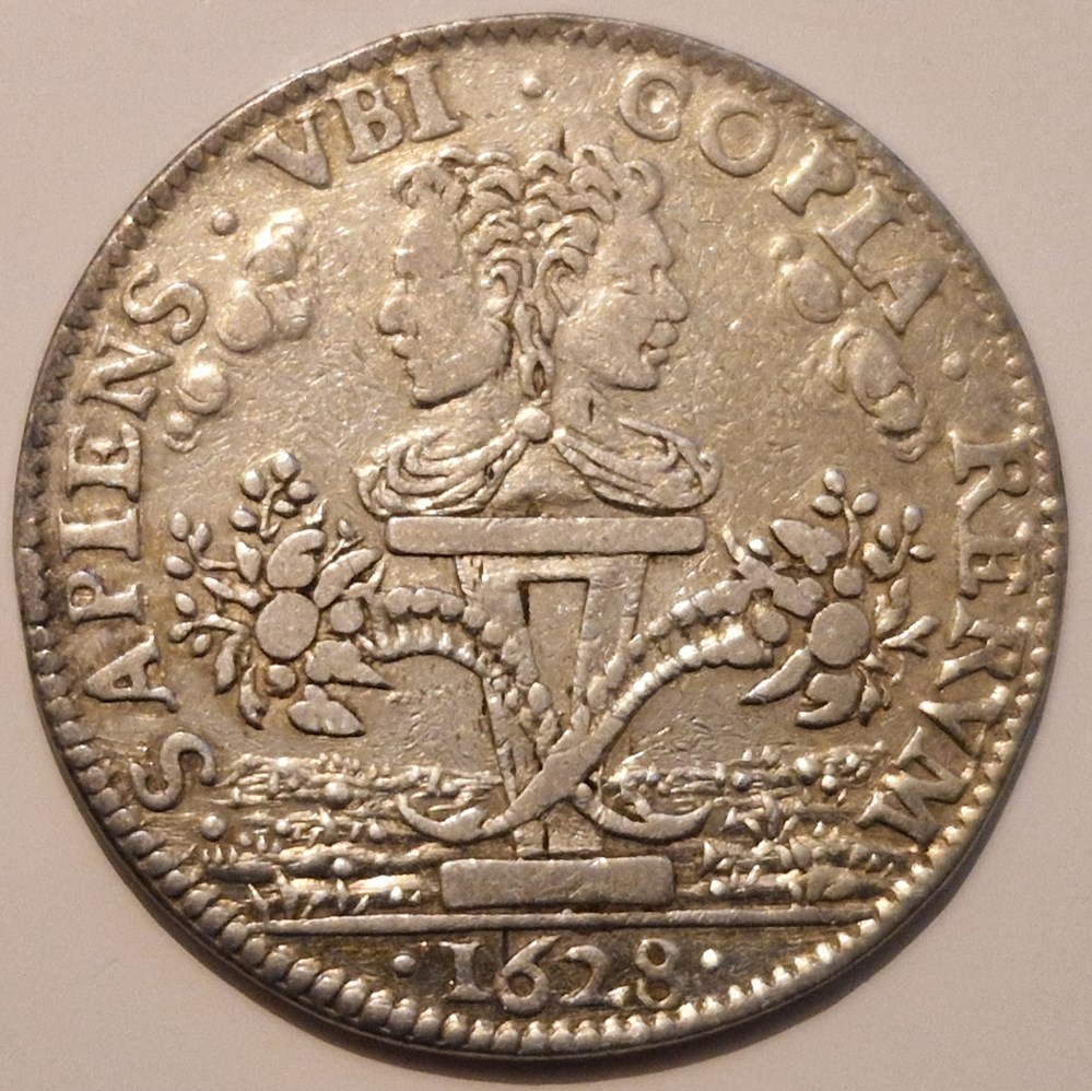 Louis XIII-Jeton Trésorerie général des fermes de France 1628 monnaies louis xiii jeton tresorerie general des fermes de france 1628