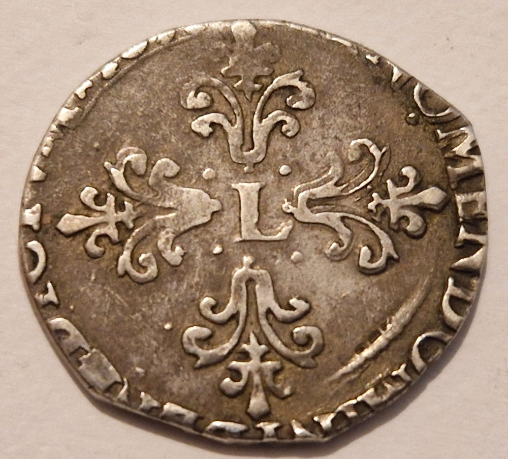 Louis XIII-½ franc, buste lauré au col plat Toulouse 1632 monnaies louis xiii franc buste laure au col plat toulouse 1632