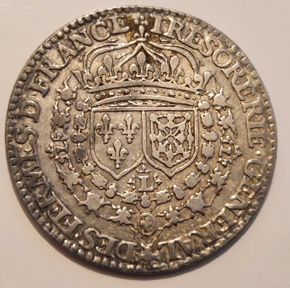 Louis XIII-Jeton Trésorerie général des fermes de France 1628 monnaies louis xiii jeton tresorerie general des fermes de france 1628