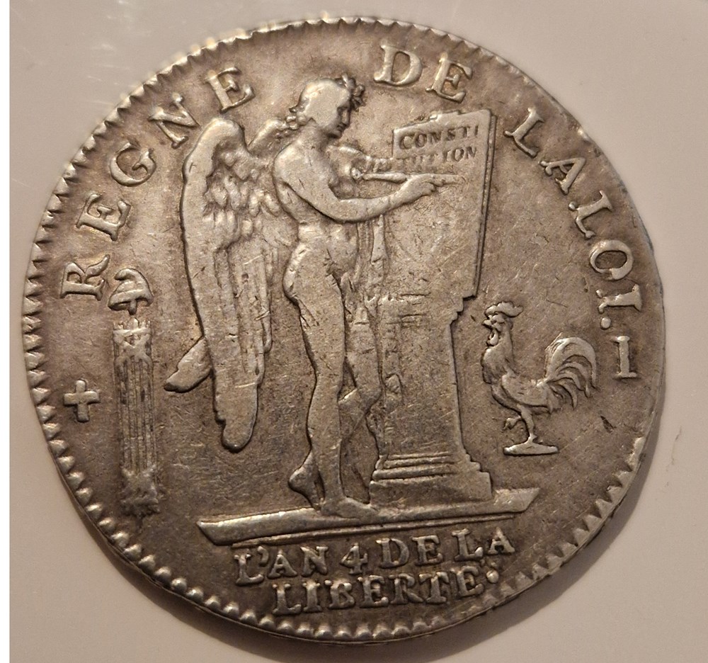 monnaies ecu constitutionnel louis xvi type francois 1792 limoges