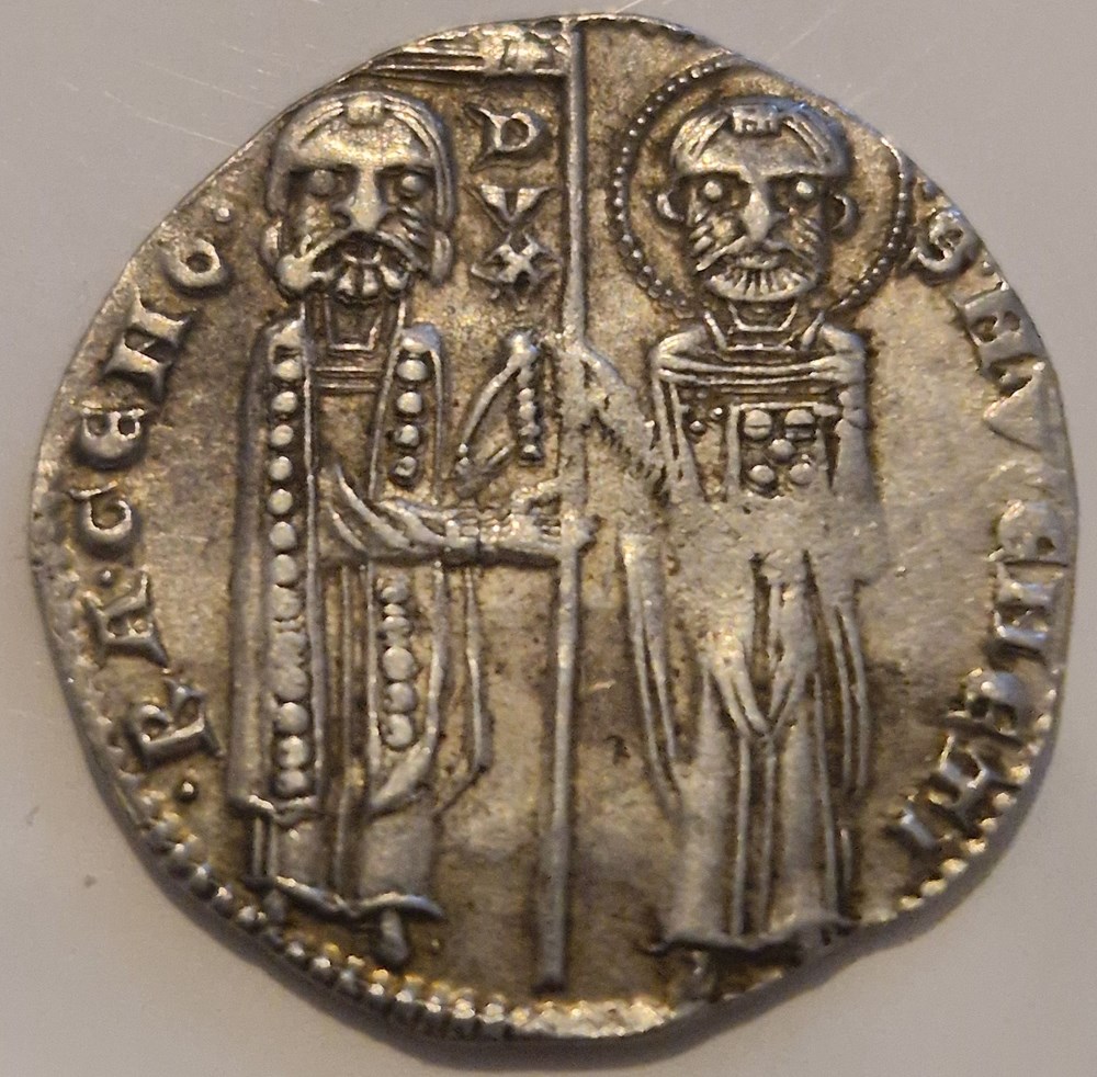 République de Venise : Grosso - Reniero Zeno 1253-1268 monnaies republique de venise grosso reniero zeno 1253 1268