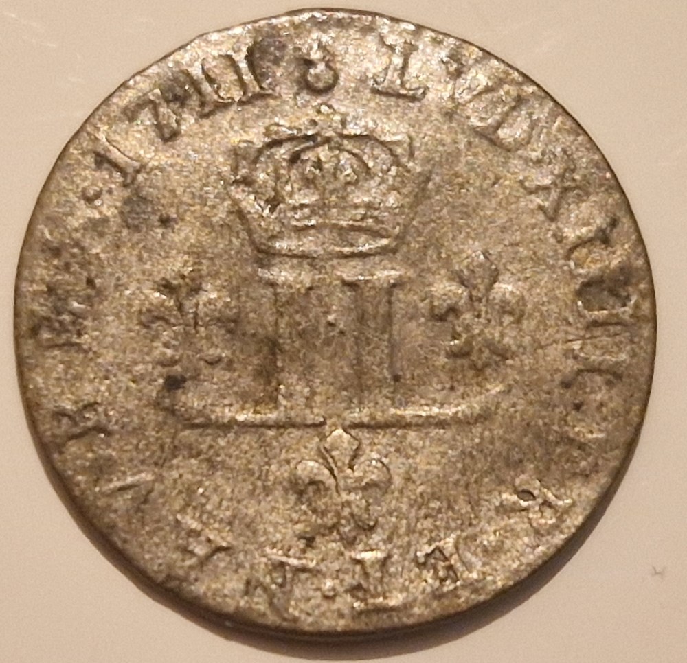 Louis XIV - 15 deniers 1711 Metz monnaies louis xiv 15 deniers 1711 metz
