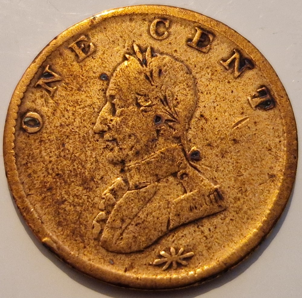 Etats-unis-1 Cent - Washington “Double Head” 1820 monnaies etats unis 1 cent washington double head 1820