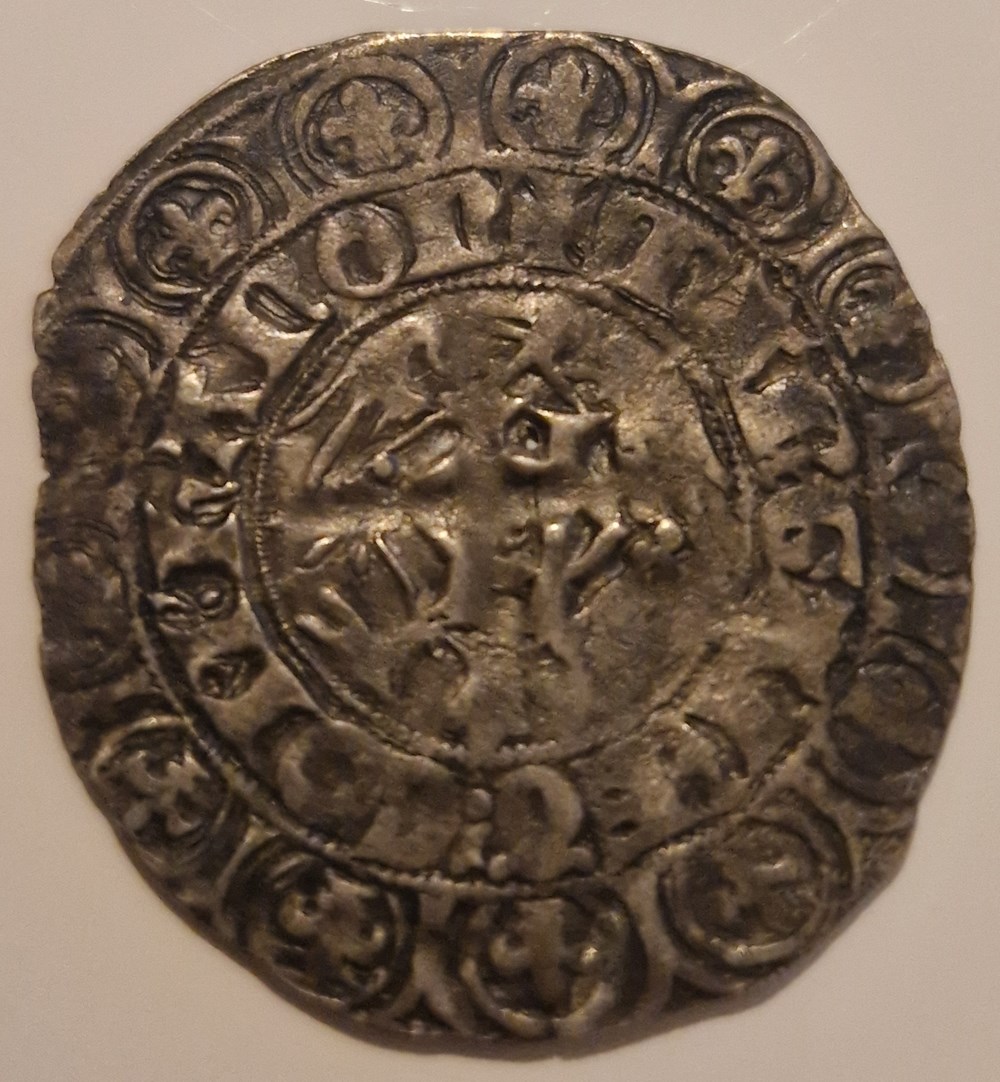 Gros Marguerite II d'Avesnes comté de Hainault monnaies gros marguerite ii avesnes comte de hainault
