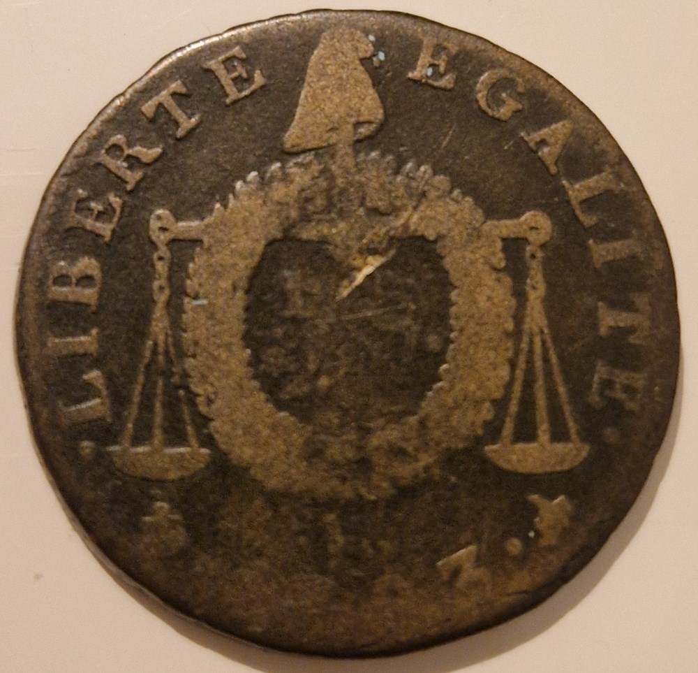 monnaies sol aux balances convention 1793 la rochelle