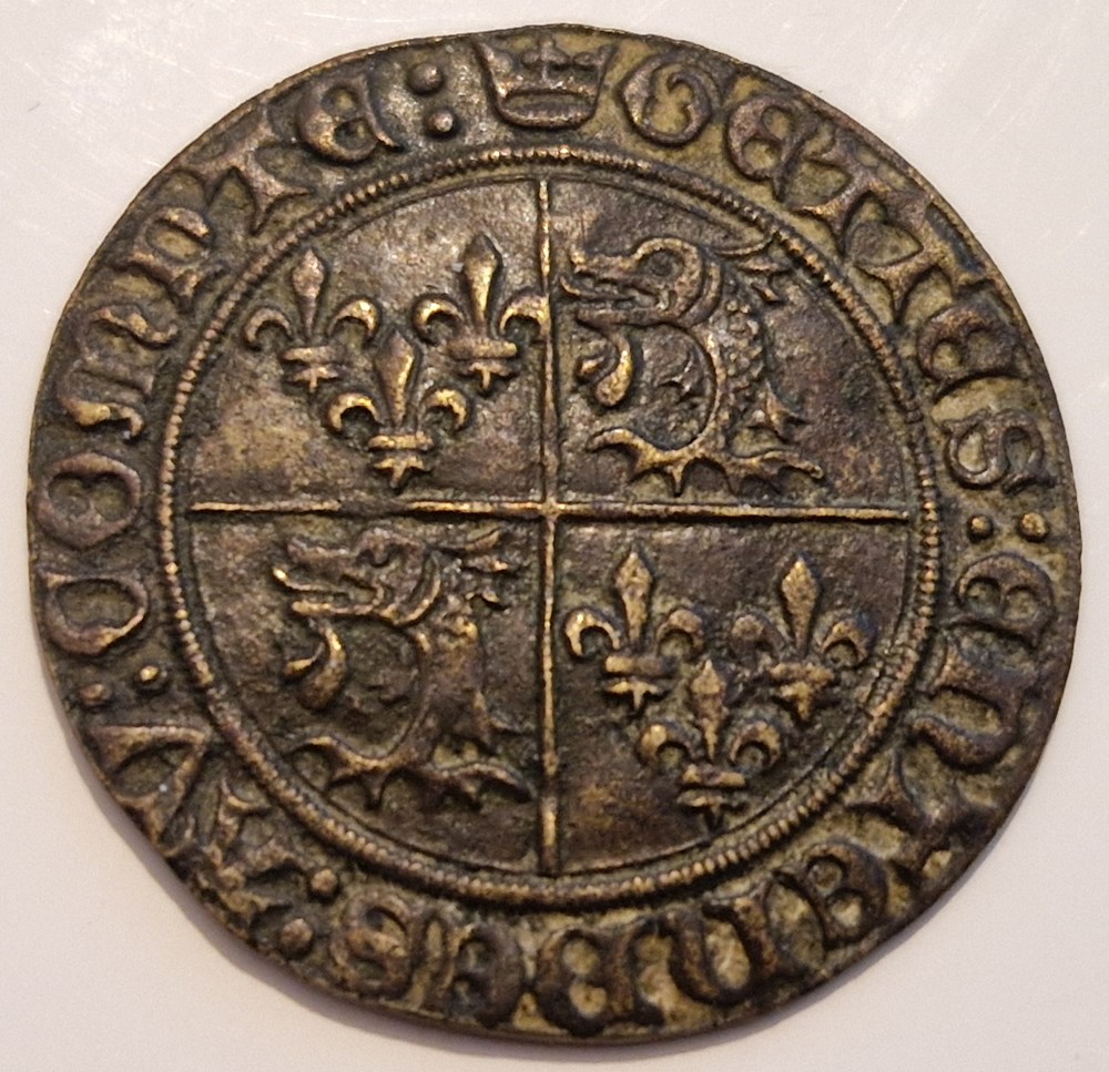 Jeton de compte aux armoiries du Dauphiné XV ème siècle monnaies jeton de compte aux armoiries du dauphine xv eme siecle