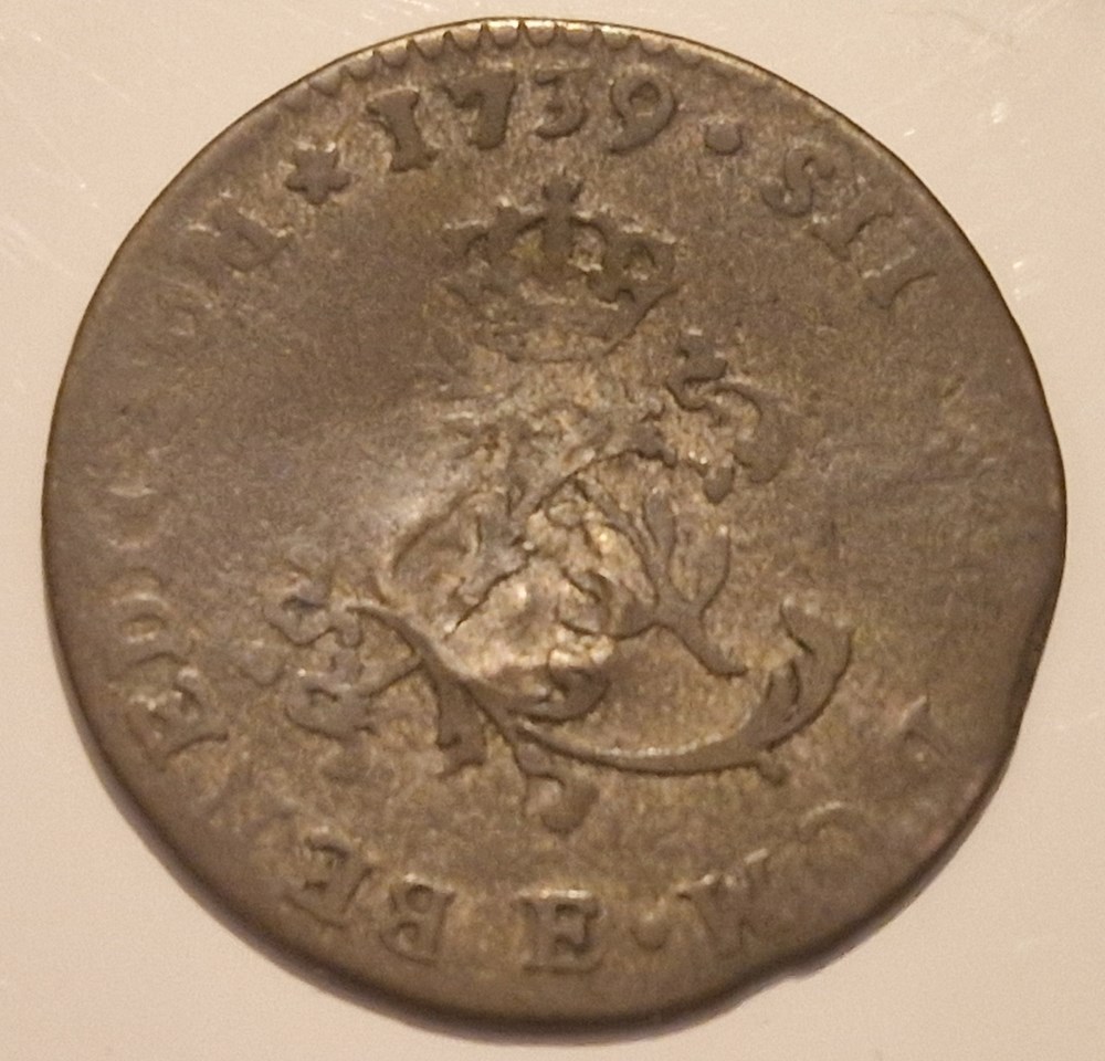 monnaies louis xv pour les antilles sol tampe refrappe 2 sols variete petit c 1763 1774