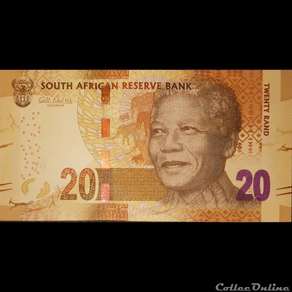 banknote south africa p 134 20rand 2012