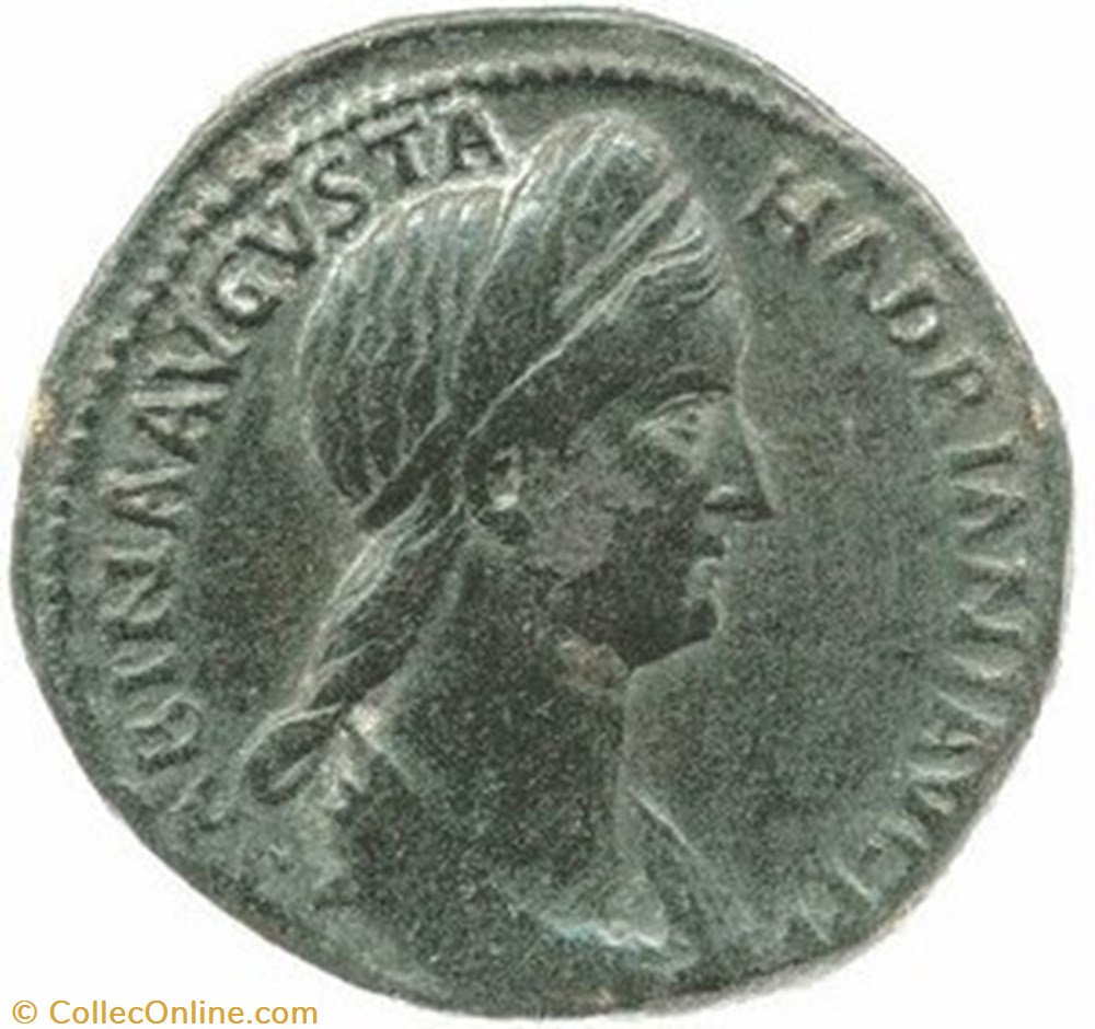 Sabine - Sesterce Veneri Genetrici monnaie antique av jc ap romaine republicaine imperiale sabine sesterce veneri genetrici