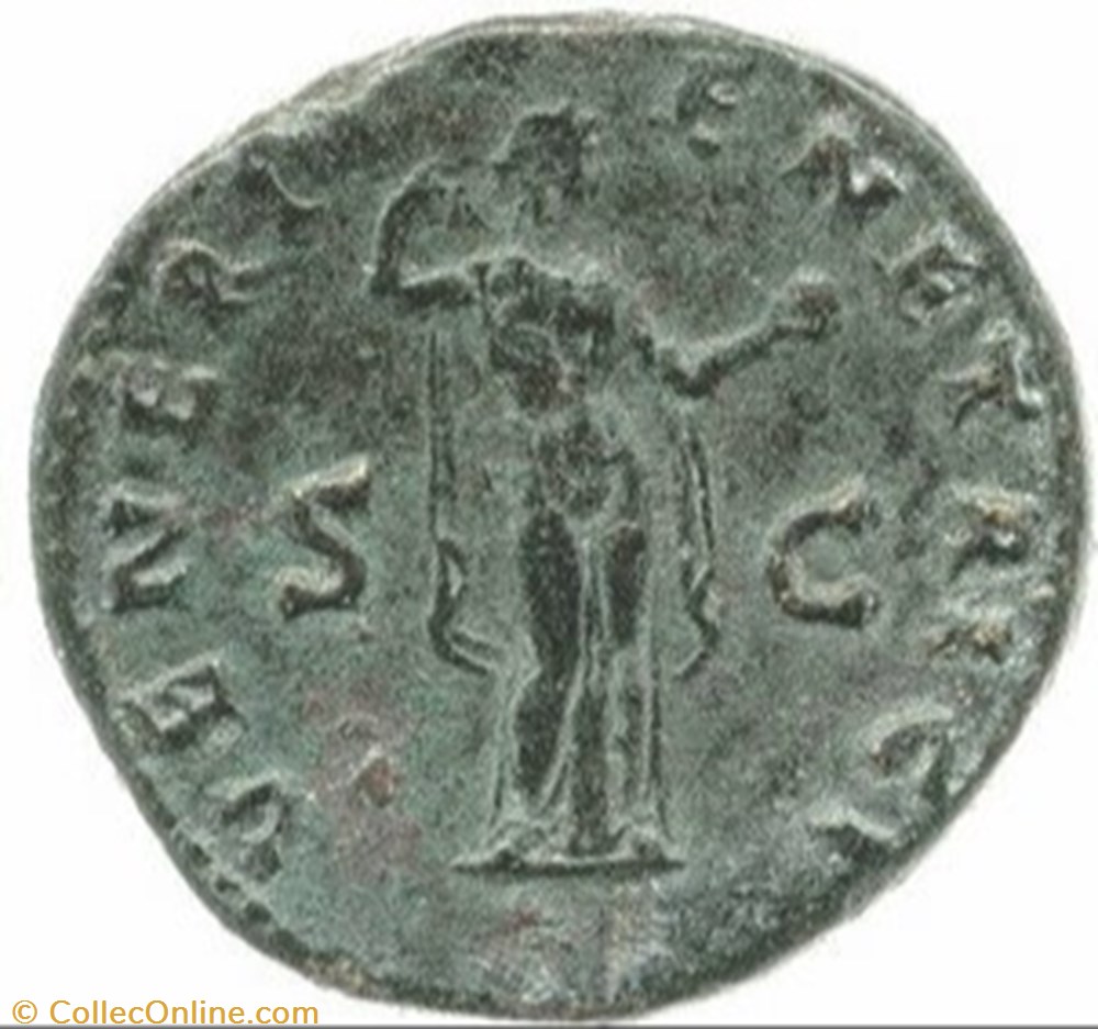 Sabine - Sesterce Veneri Genetrici monnaie antique av jc ap romaine republicaine imperiale sabine sesterce veneri genetrici