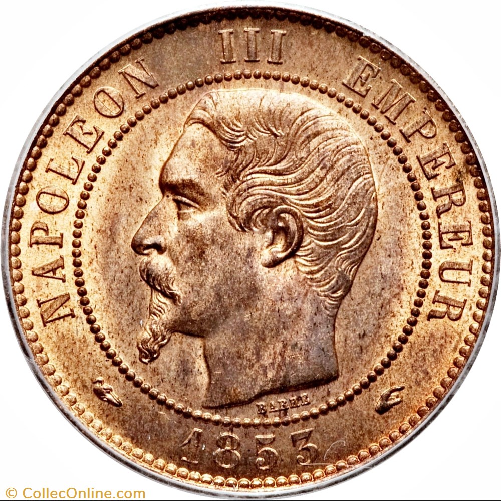 Napoléon III - 10 centimes monnaie france moderne napoleon iii 10 centimes