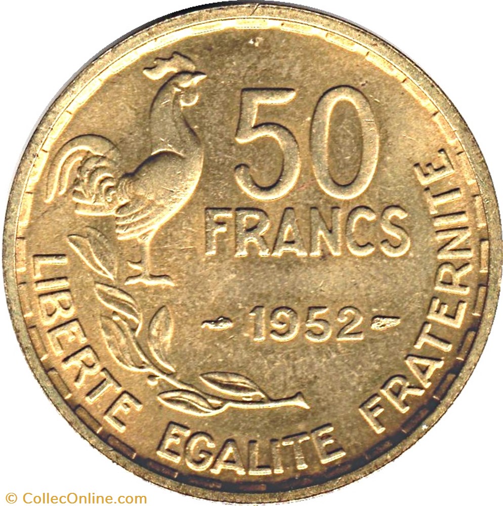 50 francs Guiraud monnaie france moderne 50 francs guiraud