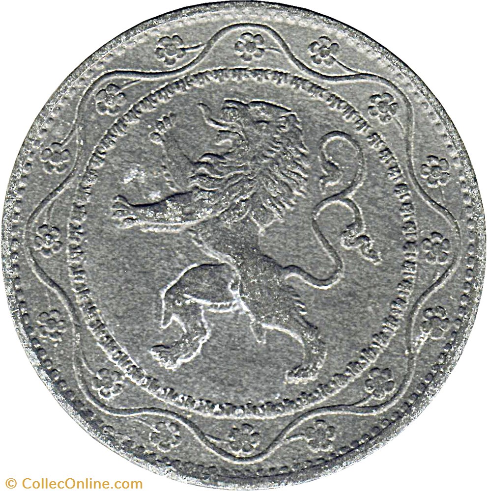 Albert 1er - 25 centimes - Occupation monnaie monde belgique albert 1er 25 centimes occupation