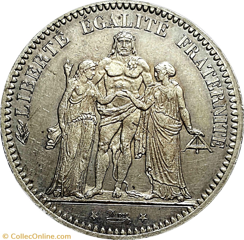 5 francs Hercule monnaie france moderne 5 francs hercule