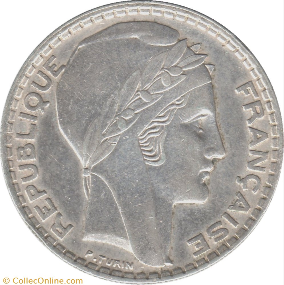 20 francs Turin monnaie france moderne 20 francs turin